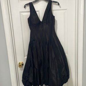 Cocktail dress with bubble skirt
